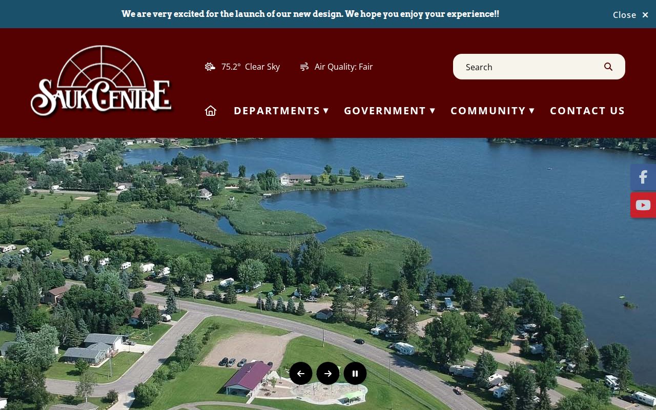 Sauk Centre court docket city government starting page