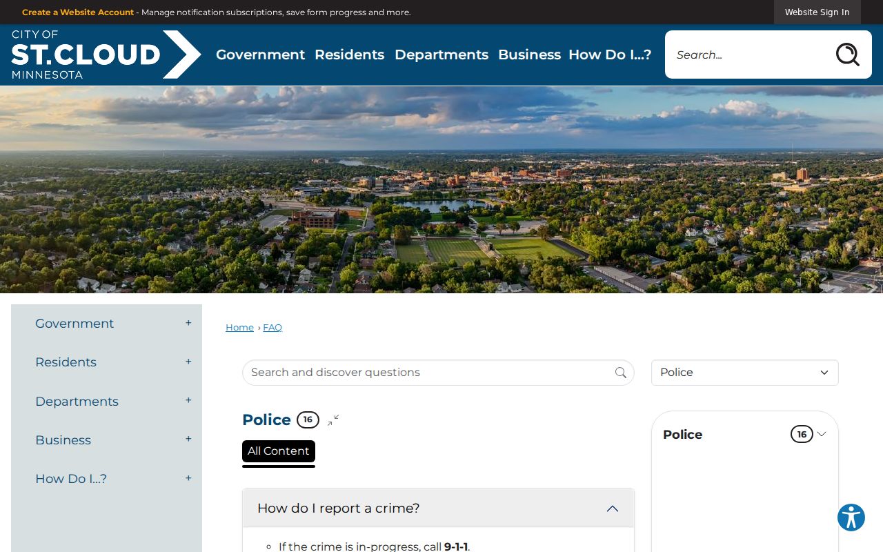 St. Cloud court docket venue explanation for county courthouse routing